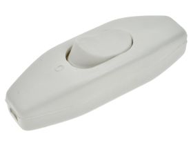 Przełącznik; klawiszowy (kołyskowy); PP0102; ON-OFF; 1 tor; biały; bez podświetlenia; bistabilny; śrubowe; 2 pozycje; 2,5A; 250V