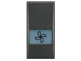 AXOLUTE Klawisz WENTYLATOR 1 modułowy antracyt HS4921LE LEGRAND