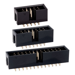 BKL 10120552 Straight Pin Header 2 x 4 for PCB Mounting 2.54 without Ejector