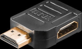 51725 Adapter, HDMI connector to HDMI socket, 270°, left