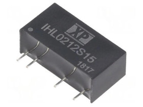 Przetwornica DC/DC 2W 10,8-13,2VDC / 15VDC SIP7 THT IHL0212S15