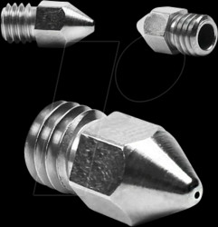 M2546-04 3D printing. Nozzle, 0,4 mm