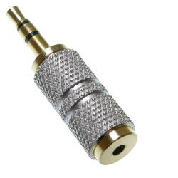 Przejście wt.3,5st/gn.2,5st jack chromowany JP415 VITALCO ADAPTER