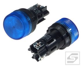 Kontrolka sygnalizacyjna LAY5-EV446 niebieska;Neon(BA9S);XINDALI