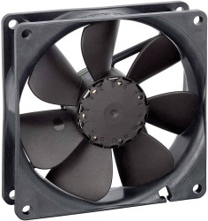 EBM Papst 3412 N/2 G Wentylator osiowy 12 V/DC 91 m³/h (D x S x W) 92 x 92 x 25.4 mm