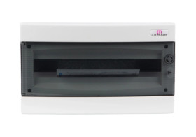 Rozdzielnica modułowa 1x18 podtynkowa /transparentna/ IP40 ECM18PT-S DIDO 001101074