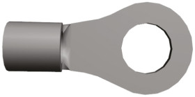 Zacisk oczkowy rozmiar przewodu 1.65mm² Ø , M4 (#8) nieizolowany średnica wew 4.34mm TE Connectivity