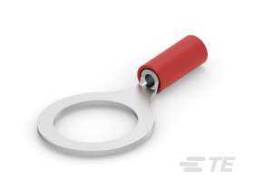 Zacisk oczkowy Ø , M12mm izolowany Czerwony TE Connectivity