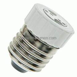 Adapter żarówek E27 › G4/ G6/ MR8/ MR11/ MR16 Adapter / Oprawka E27 na G4/ G6/ MR8/ MR11/ MR16