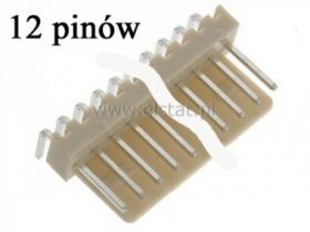 WF 12R wtyk do druku kątowy 2,54mm do gn. HU