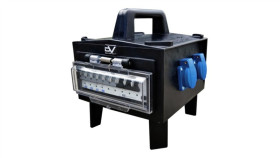 Rozdzielnica Bagu-S/Fi 1X16a 3X230v 1X Wtyczka Odbiornikowa 32A Gumowa Ip44...