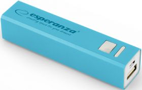 Power Bank 2400mAh niebieski
