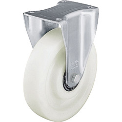 Blickle 267625 BK-SPO 100K-1 Pressed Steel Med Heavy Duty Fixed Castor &#xD8; 100mm