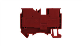 Złączka Szynowa Przelotowa Zaciskowa Czerwona 4Mm2 1P Ul