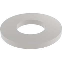 Washer, M14, H 2.5 mm, inner Ø 15 mm, outer Ø 28 mm, stainless steel, according to DIN 125/ISO 7089, BYB-3-16H856