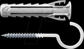 567834 Dübel + Rundhaken, SX Plus 6x30 RH N K, 4-teilig