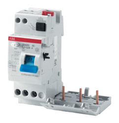 RCD, 3-biegunowy, 25A, 500mA, ABB, DDA200