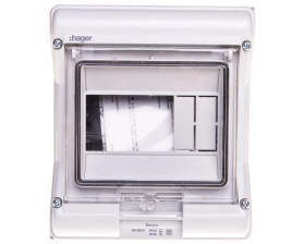 Rozdzielnica modułowa 1x6 natynkowa IP65 Vector II VE106L