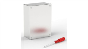 Obudowa Do Adaptacji, Stal Nierdzewna 304 Satynowy 0 Knockouts 220Mm X 160 Mm...