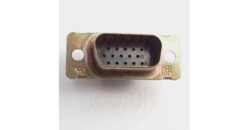 D-Sub 15-pin Amplimite 90 plug (204501-1) - TE Connectivity