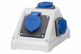 Rozdzielnica KOMBI - gniazda 16A 3p, 2x230V