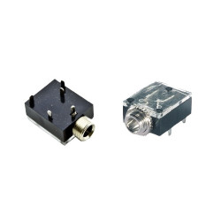 GNIAZDO JACK 3,5mm DO OBUDOWY Z WYŁĄCZNIKIEM W DRUK