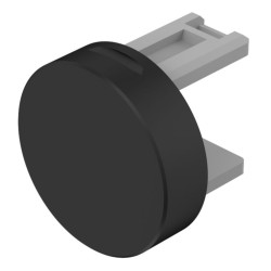 Soczewki do wskaźników, 31-931, Czarny, Okrągły, średnica: 15.8