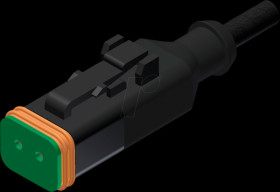 55-00388 Valve connector DT, 2-pin, socket