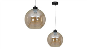 Lampa Wisząca Sofia Amber 1Xe27 Mlp6578 Milagro