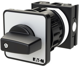 Changeover switch, rotary actuator, 1 pole, 20 A, (W x H x D) 48 x 48 x 96 mm, 022245