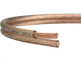 Przewód głośnikowy TLgYp 2x1,5 CU OFC miedź beztlenowa Technokabel /25m/