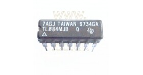 TL084 (TL084MJB) quad J-FET Op-Amp - Texas Instruments