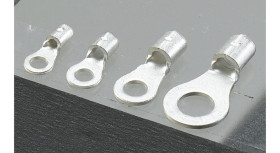 Zacisk oczkowy rozmiar przewodu 2.6mm² Ø 8mm nieizolowany JST