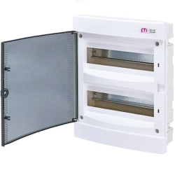 Rozdz. 24mod.p/t IP40 2x12 ECM24PT-s d.przez. ETI