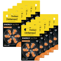 Intenso 7504426MP Energy Ultra Hearing Aid Battery PR48-13 60pieces 1.45V