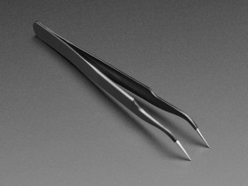 Adafruit Fine tip curved tweezers - ESD safe
