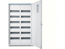 Rozdzielnica natynkowa FWB 144 modułowa 12x12M drzwi metal IP44 FWB62S HAGER