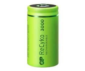 1 x akumulatorek C / R14 Ni-MH GP ReCyko 3000mAh