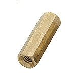 Tulejka dystansowa mosiężna 15mm M4 W/W