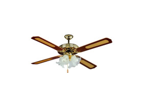 VT-6056-4 Oprawa sufitowa z wentylatorem trzonek: 4xE27 ilość ramion: 4 sterowanie: łańcuszek silnik: 55W 7921 V-TAC