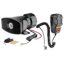 Megafon, Syrena 7-ton, Papuga 12V 100W samochodowy, z mikrofonem