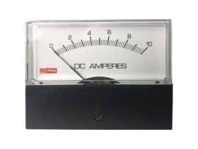 Amperomierz analogowy panelowy 10 (Input)A DC 0C do +60C RS PRO