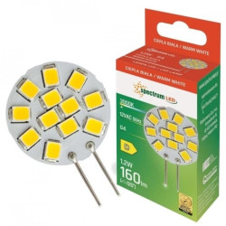 Żarówka do lampki LED G4 12V 1,2W 20mm
