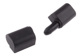 Zawias cylindryczny Tworzywo termoplastyczne długość 62mm Zawias cylindryczny szerokość 22mm Swobodne wychylanie