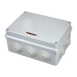 Puszka natynkowa hermetyczna IP65 150x110x70 biała NPH150 3272804 Harry Next