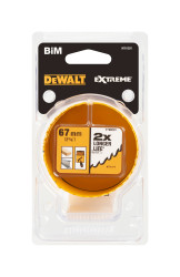 Otwornica Ø: 67mm Bimetal DeWALT Otwornica gł. cięcia: 44mm
