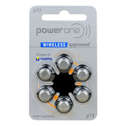 30 x baterie do aparatów słuchowych Power One SAB Varta 13