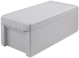 Obudowa Poliwęglan V0 szerokość zew. 125 mm długość zew. 231 mm wys. zew. 90 mm Bopla IP66, IP68 Jasnoszary