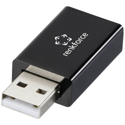 Renkforce RF-6615902 USB Data Blocker Adapter 1x USB-A Plug Socket