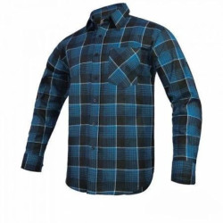 Koszula robocza BHP flanelowa Niebieska Rozmiar 45